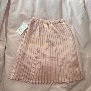 ChristinaRohde Elegant Pink Pleated Skirt